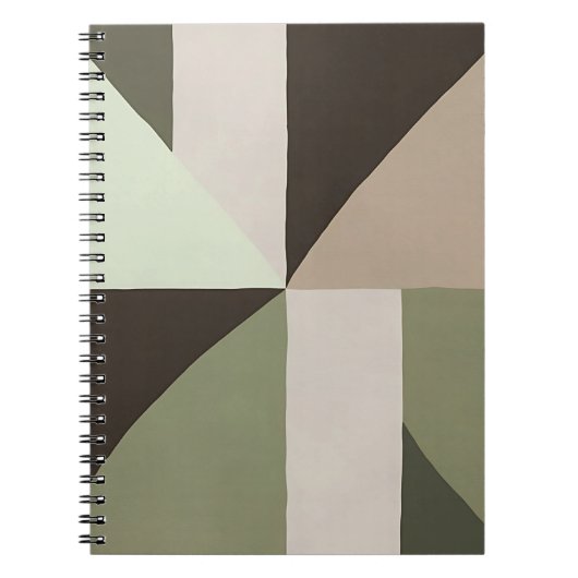 Organisch Geometrie Tijdschrift Notitieboek (Voorkant)