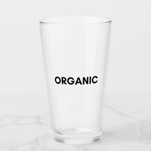 organisch glas (Voorkant)