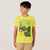 Organisch Kinder - Nautical Boys T-shirt gepersona (Voorkant volledig)