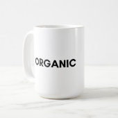 organisch koffiemok (Voorkant links)