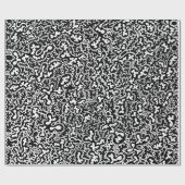 Organisch kunst inpakpapier (Vlak)