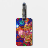 Organisch Lichaam-Bagagelabel Bagagelabel (Achterkant verticaal)