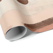 Organisch midden-eeuwse moderne Abstracte ontkoppe Cadeaupapier (Rol Hoek)