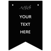 Organisch minimalistisch natuurlijk huwelijk Silve Vlaggetjes (Tweede vlag)