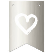 Organisch minimalistisch natuurlijk huwelijk Silve Vlaggetjes (Derde vlag)