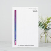 Organisch of kerkmuzikant letterhead briefpapier