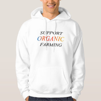 Organisch ondersteunen hoodie