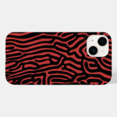 organisch patroon abstracte achtergrond textuur na Case-Mate iPhone case (Achterkant (horizontaal))