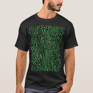 organisch patroon abstracte achtergrond textuur na t-shirt