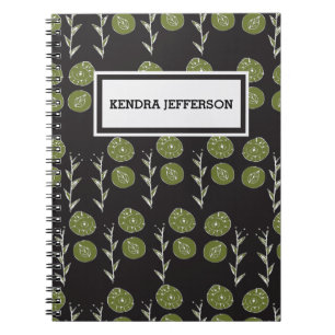 organisch patroon notitieboek