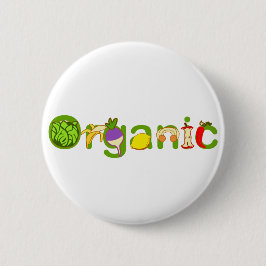 Organisch Ronde Button 5,7 Cm