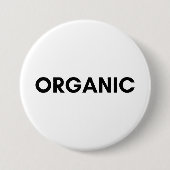 organisch ronde button 7,6 cm (Voorkant)