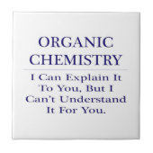 Organisch scheikundige grap .. Leg uit dat u het n Tegeltje (Voorkant)
