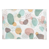 Organisch vormt een modern naadloos patroon kussensloop (Voorkant-Links)