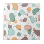 Organisch vormt een modern naadloos patroon tegeltje (Voorkant)