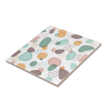 Organisch vormt een modern naadloos patroon