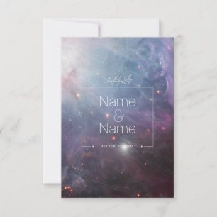 Organisch wil je met me trouwen orion nevel BEWERK Bedankkaart