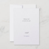 Organisch wil je met me trouwen orionnevel BEWERKB Bedankkaart (Achterkant)