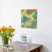 Organische Abstracte vormen Folie Afdrukken (Laag (Keuken))