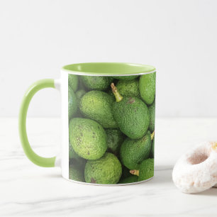 Organische avocado's mok
