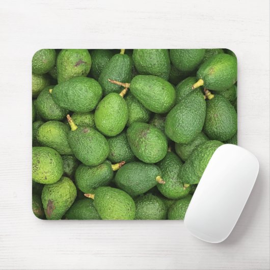 Organische avocado's muismat (Met muis)