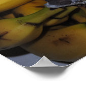 Organische bananen poster (Hoek)