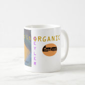 Organische beker koffiemok (Voorkant rechts)