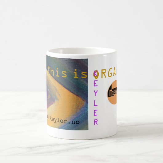 Organische beker koffiemok (Center)