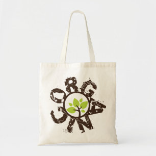 Organische boomstructuur: opnieuw te gebruiken can tote bag