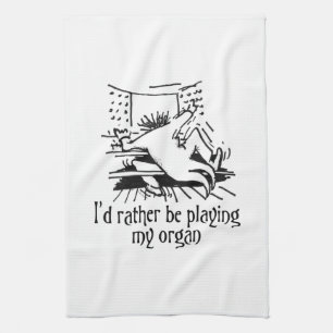 Organische cartoon theekdoek theedoek