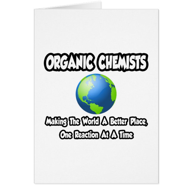 Organische chemici...De wereld verbeteren (Voorkant)