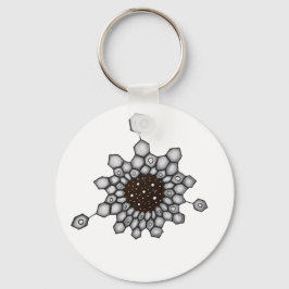 Organische chemie Aromatische ruimtesterren met st Sleutelhanger