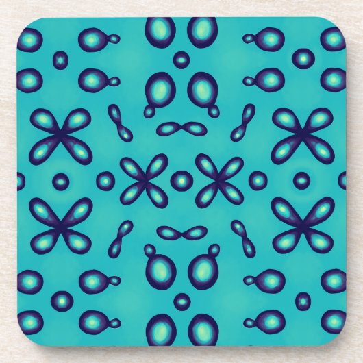 Organische Chemie Atomic Orbitals Patroon Bier Onderzetter (Voorkant)