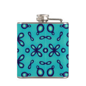 Organische Chemie Atomic Orbitals Patroon Heupfles (Achterkant)