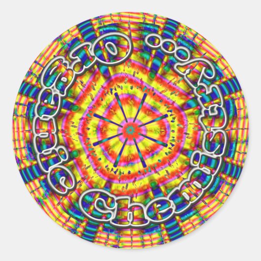 Organische Chemie Sticker (Voorkant)