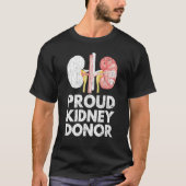 Organische donatiepoel Donor Grafisch T-shirt (Voorkant)