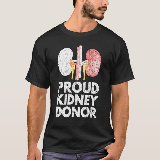 Organische donatiepoel Donor Grafisch T-shirt (Voorkant)