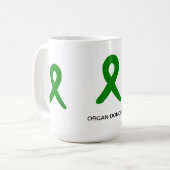 Organische donorbeker koffiemok (Voorkant links)