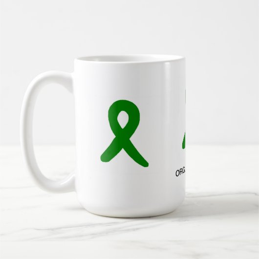 Organische donorbeker koffiemok (Links)