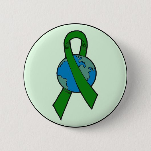 Organische donorwereld ronde button 5,7 cm (Voorkant)
