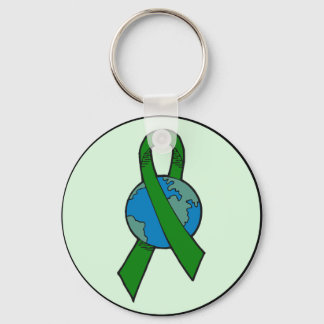 Organische donorwereld sleutelhanger