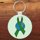 Organische donorwereld sleutelhanger (Voorkant)