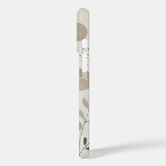 organische eenvoud Case-Mate iPhone case (Achterkant / Links)