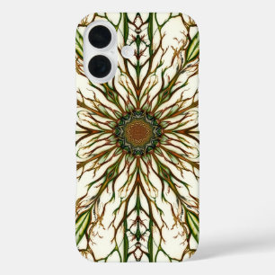 Organische Fractale Vertakkende Natuur-Inspiratie  iPhone 16 Hoesje
