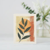 Organische geometrie #112 briefkaart (Staand voorkant)