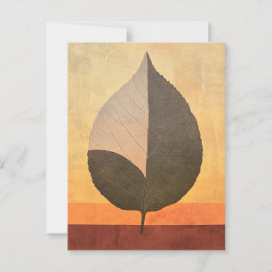 Organische geometrie #113 briefkaart