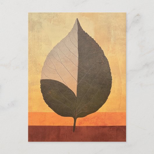 Organische geometrie #113 briefkaart (Voorkant)