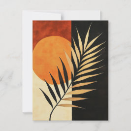 Organische geometrie #115 briefkaart