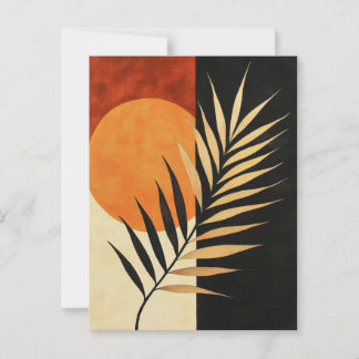 Organische geometrie #115 briefkaart