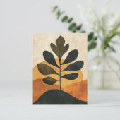 Organische geometrie #117 briefkaart (Staand voorkant)